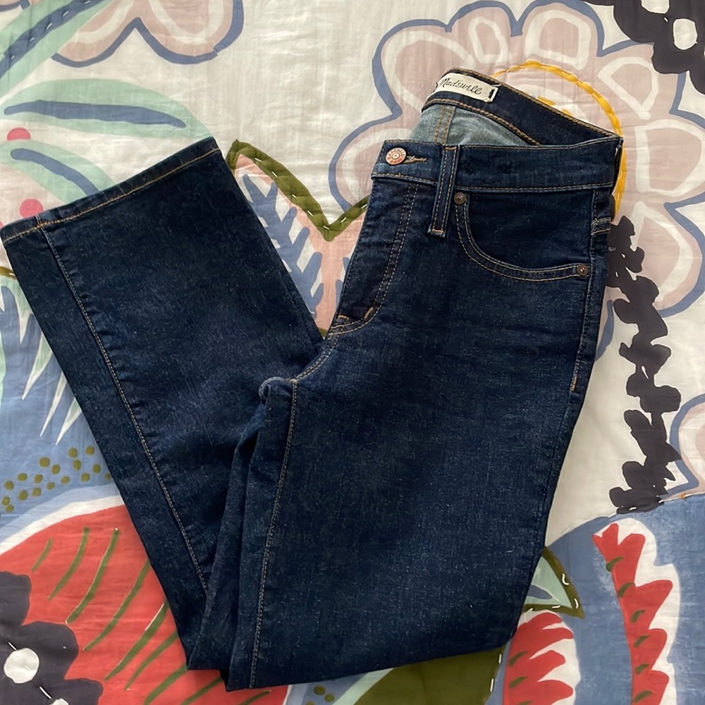 Madewell Cali Demi boot jeans in 24P